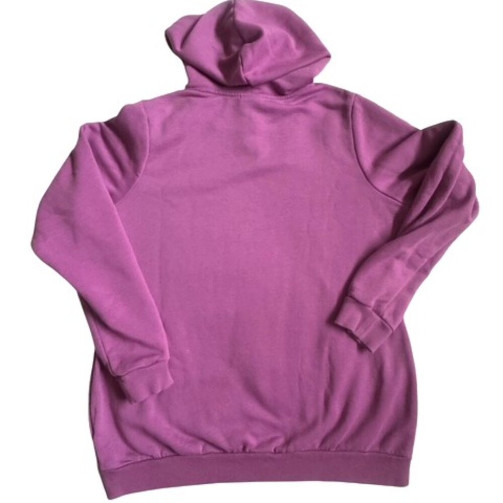 Adidas Logo HOODIE Women's Size 1X Raspberry - Picture 7 of 8